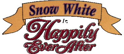 Snow White in Happily Ever After logo for Super Nintendo